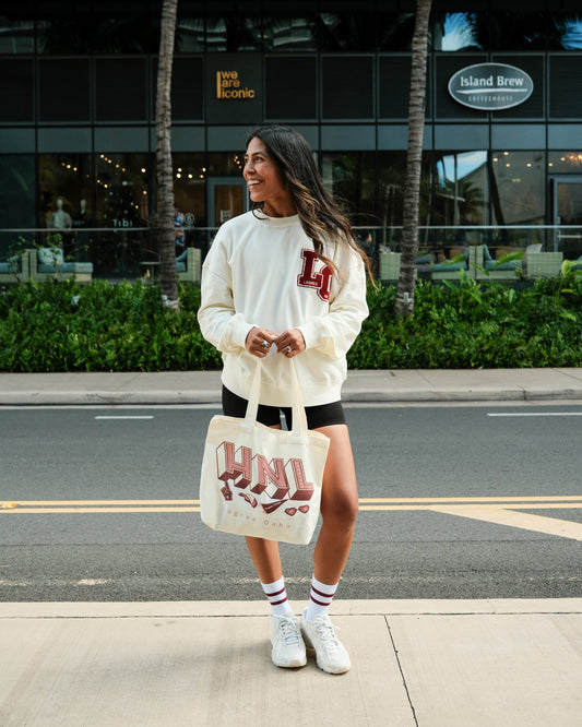 LO Varsity Sweatshirt with Matching Socks