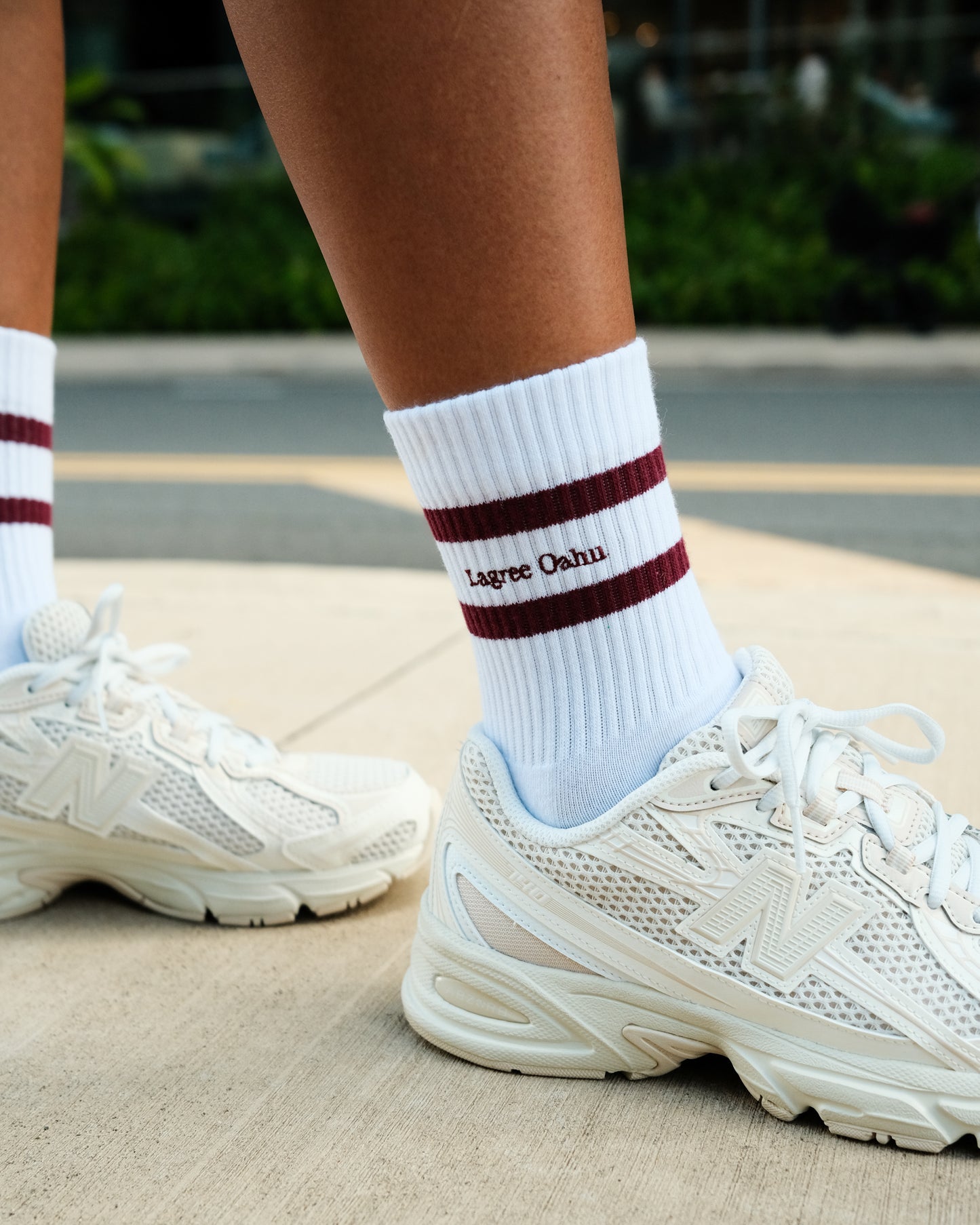 LO Varsity Sweatshirt with Matching Socks