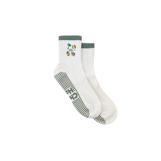 Cheehoo Grip Socks (Green)