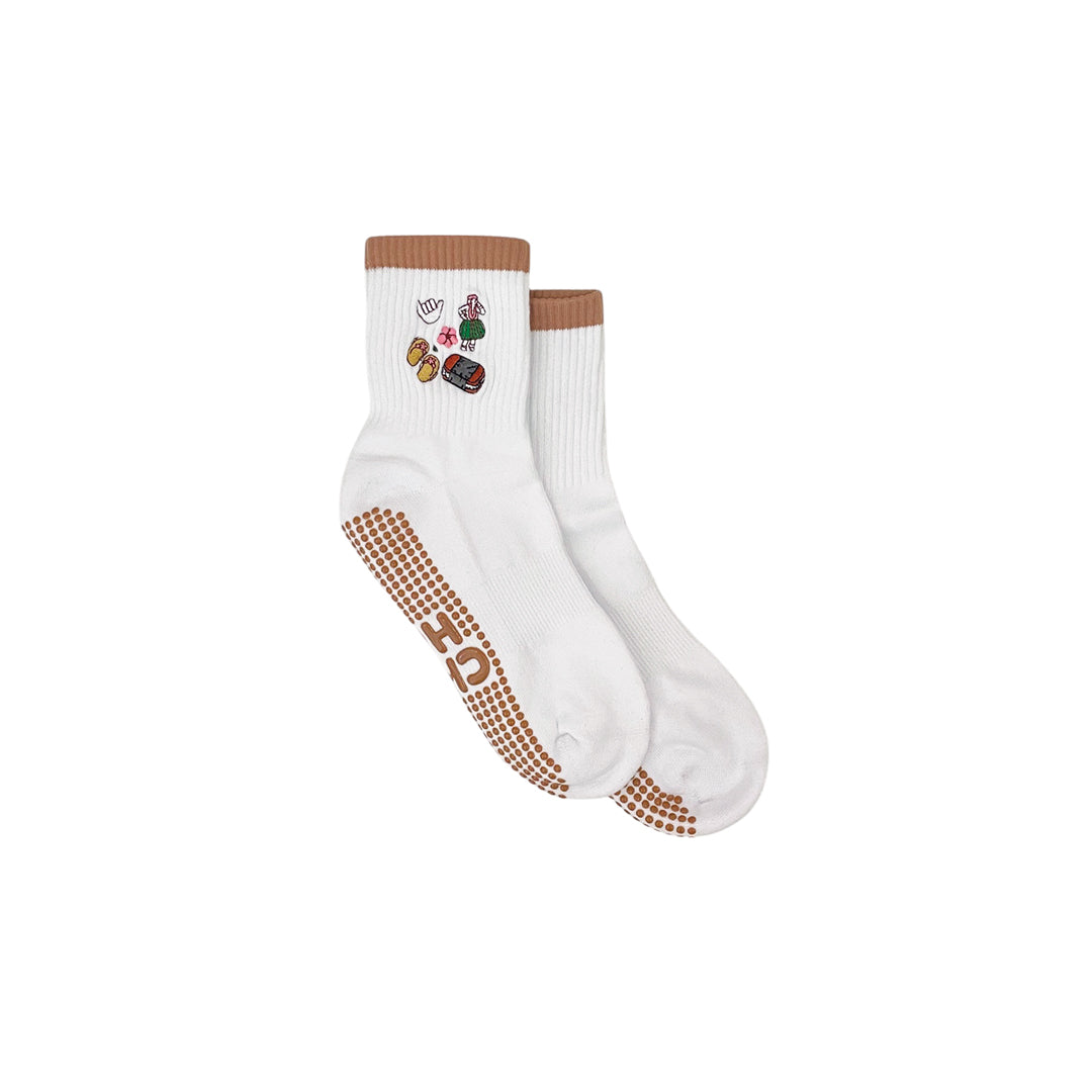 Cheehoo Grip Socks (Blush)