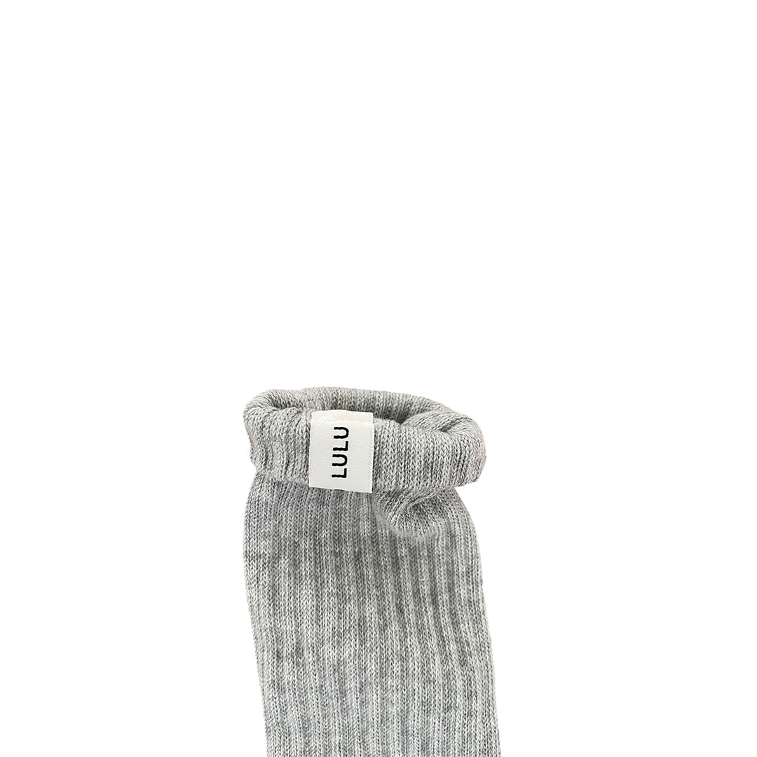 Honolulu Scrunchie Socks (Grey)